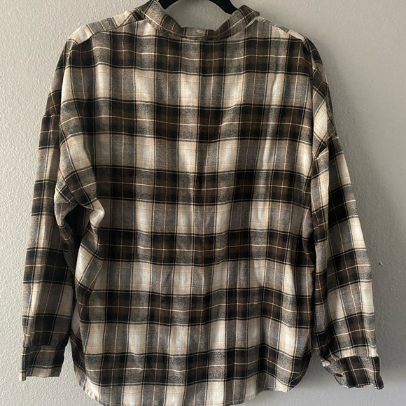 basic brown flannel - Picture 2 of 3